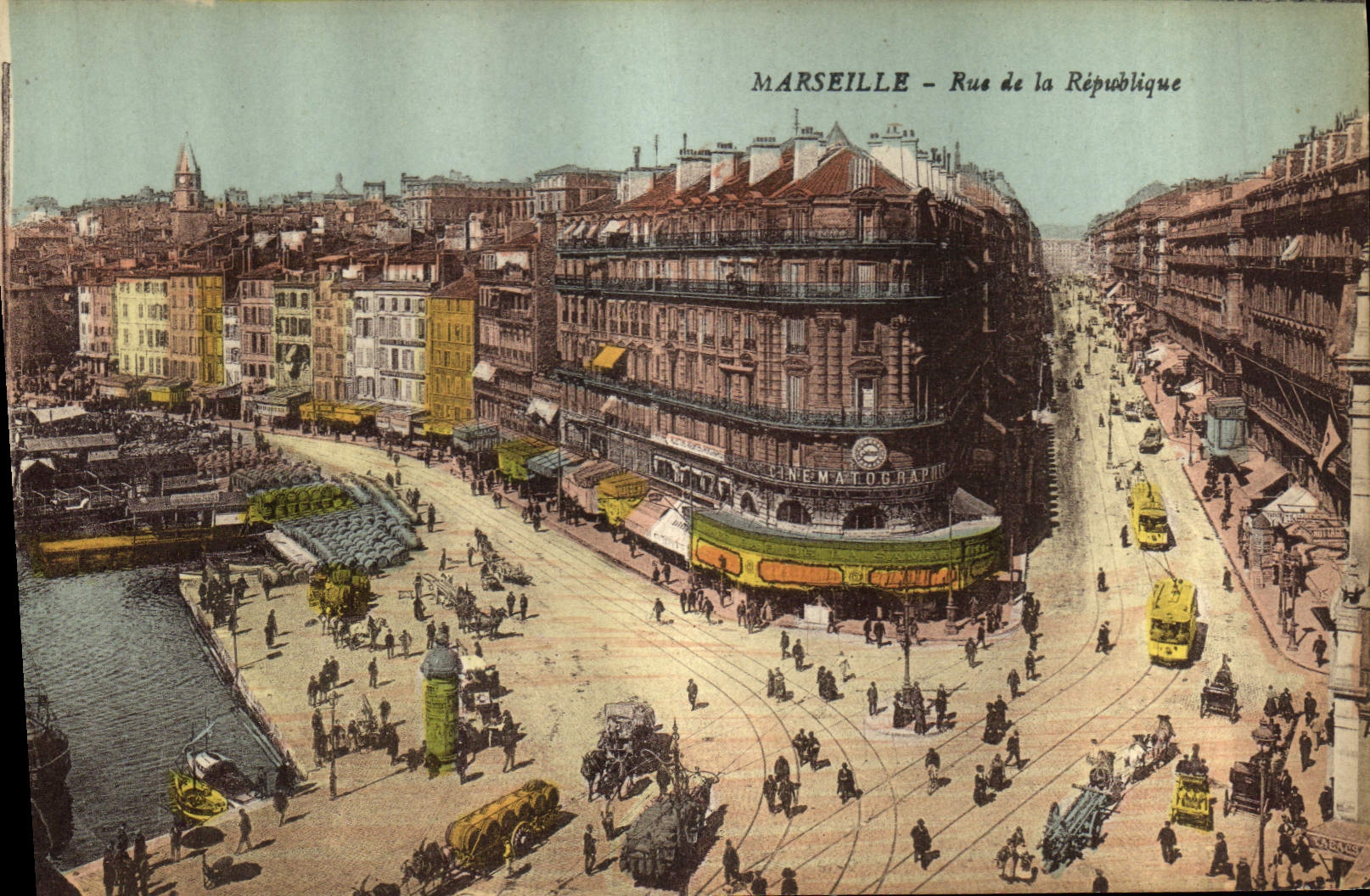 CPA Marseille Rue de la Republique 