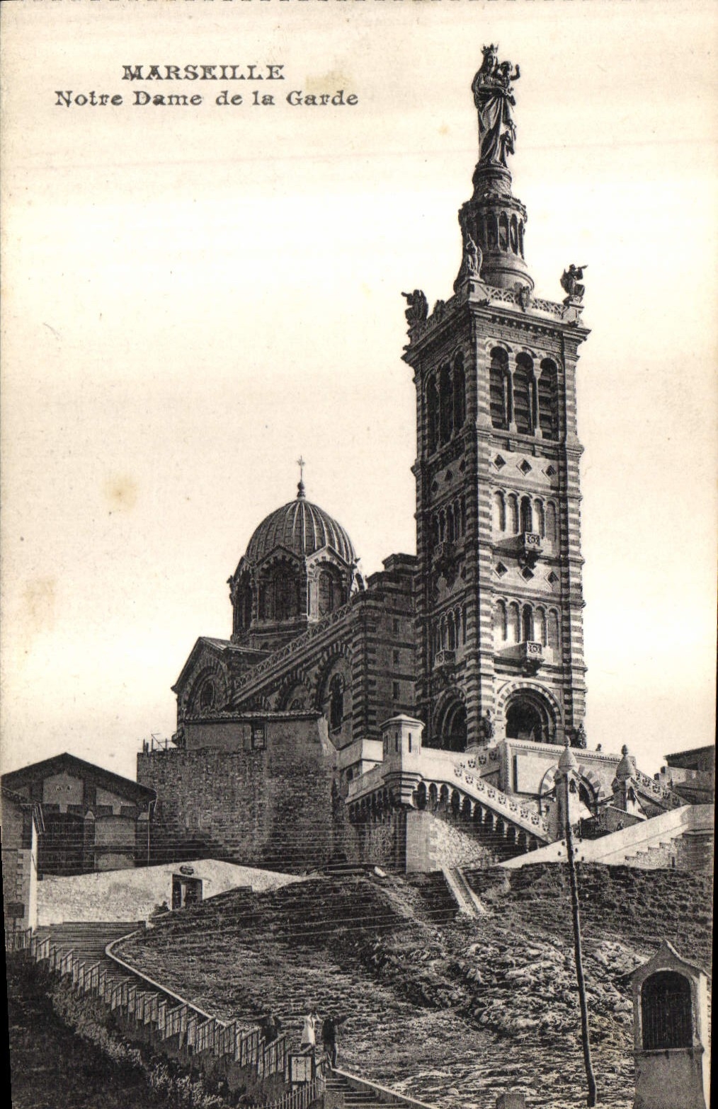 CPA Marseille Notre Dame de la Garde 