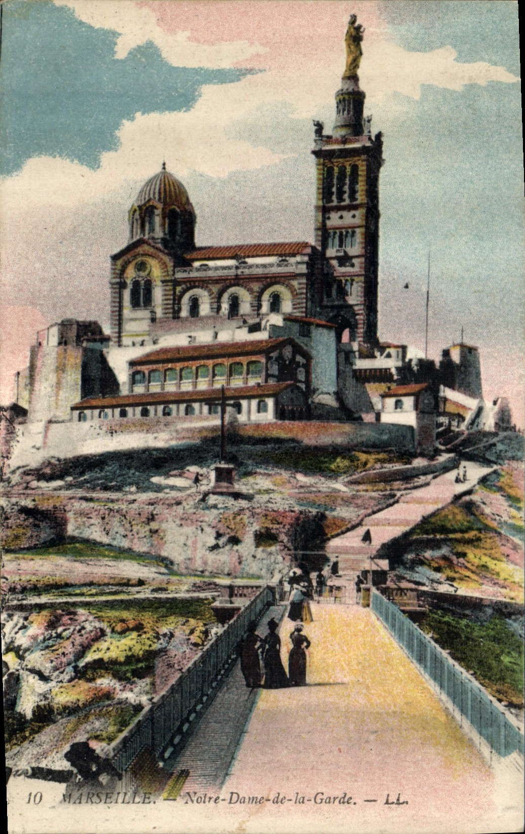 CPA Marseille Notre Dame de la Garde 
