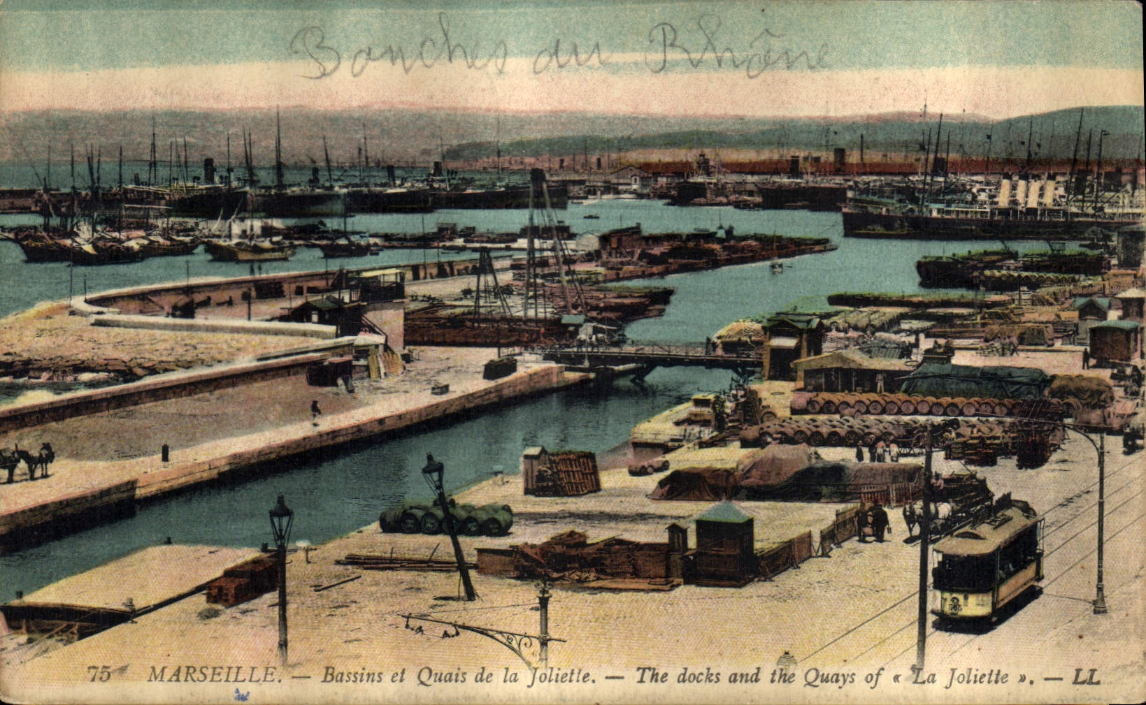 CPA Marseille Bassins et Quais de la Joliette 
