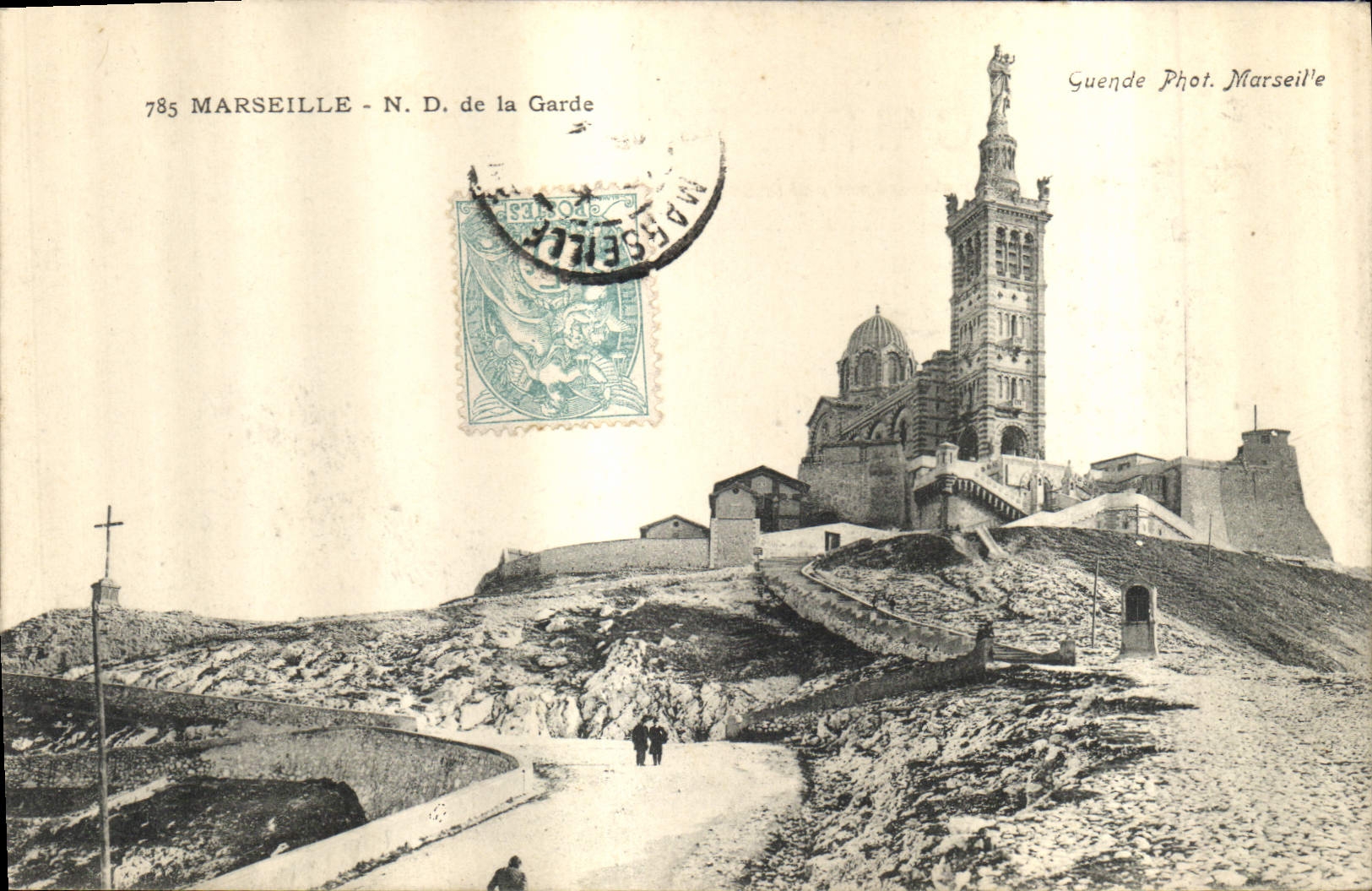 CPA Marseille Notre Dame de la Garde 
