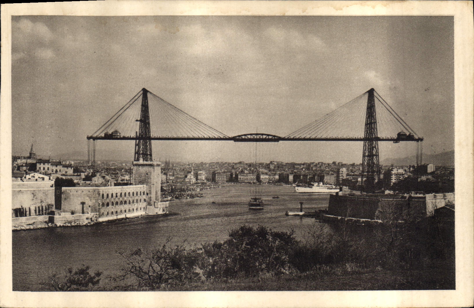 CPA Marseille Le Pont Transbordeur 