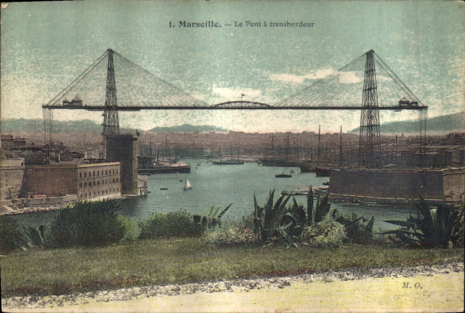 CPA Marseille Le Pont Transbordeur 