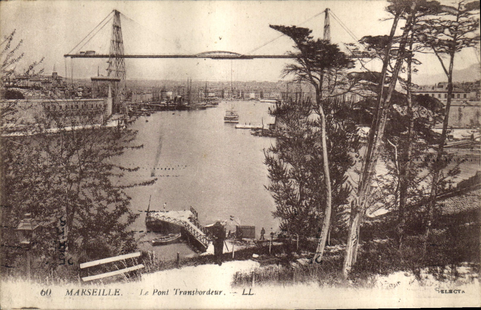 CPA Marseille Le Pont Transbordeur 