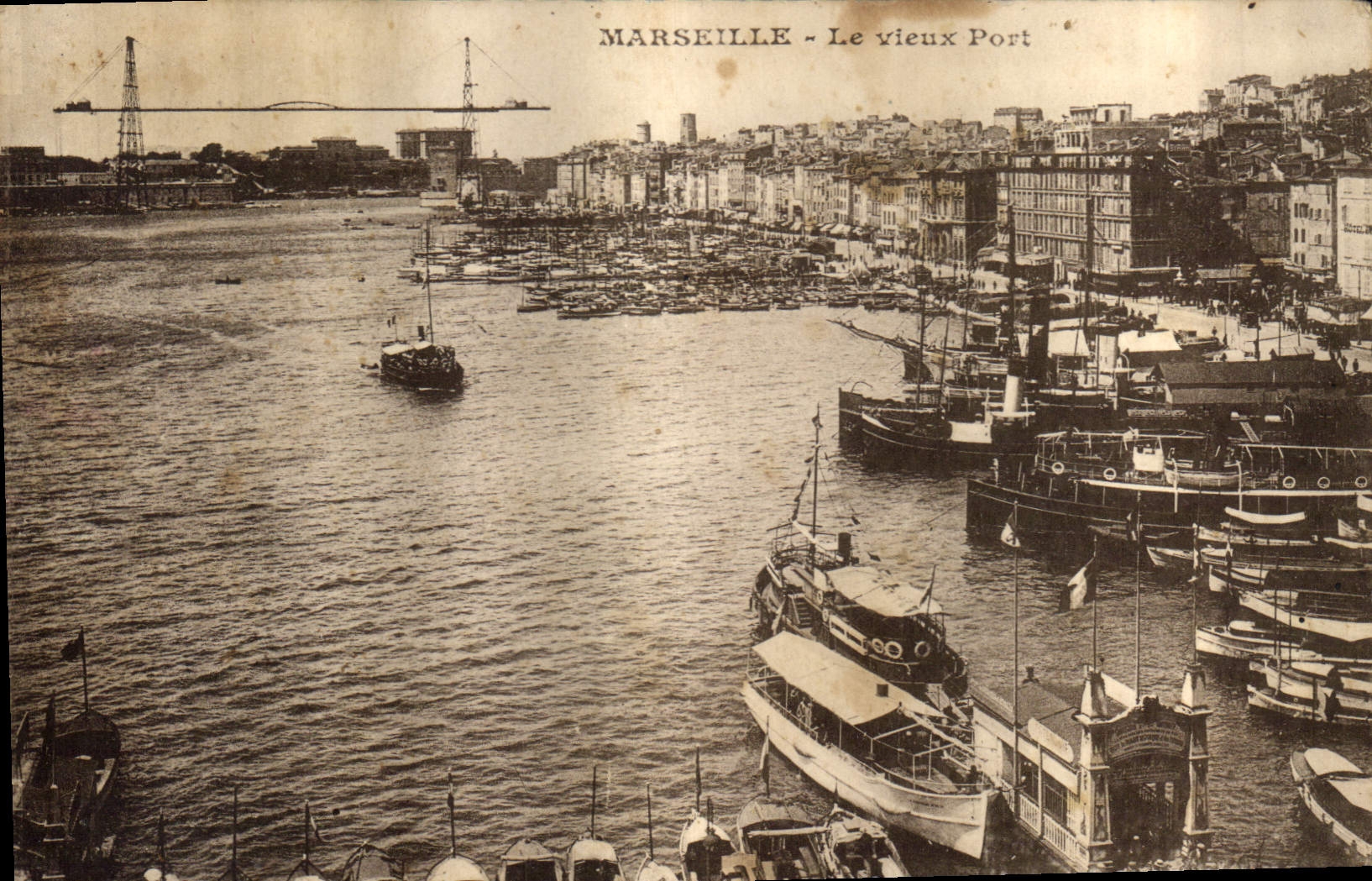 CPA Marseille Le Vieux Port 