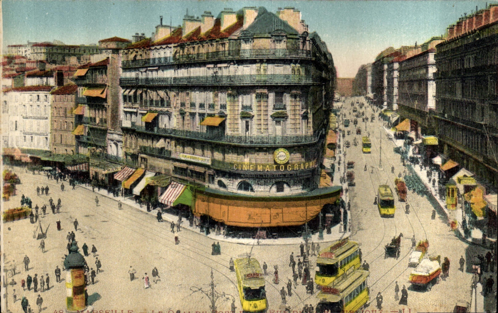 CPA Marseille La Canebiere