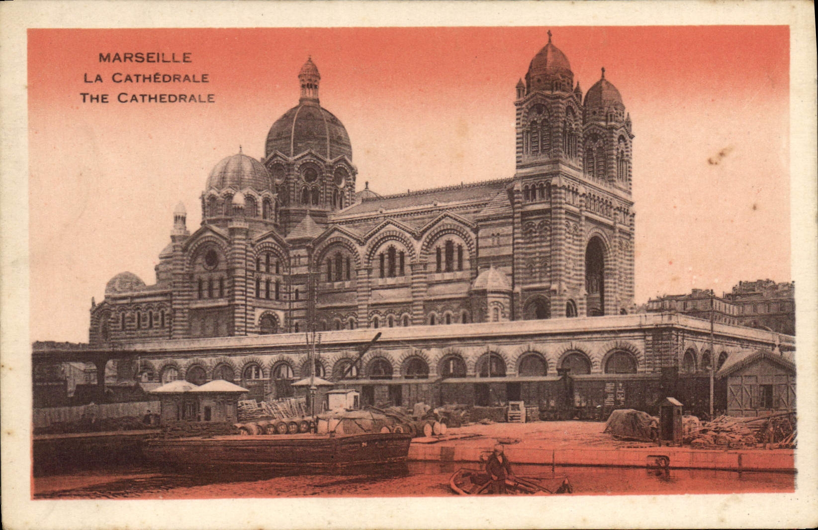CPA Marseille La Cathedrale 