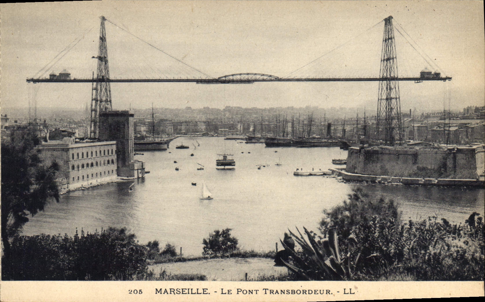 CPA Marseille Le Pont Transbordeur 