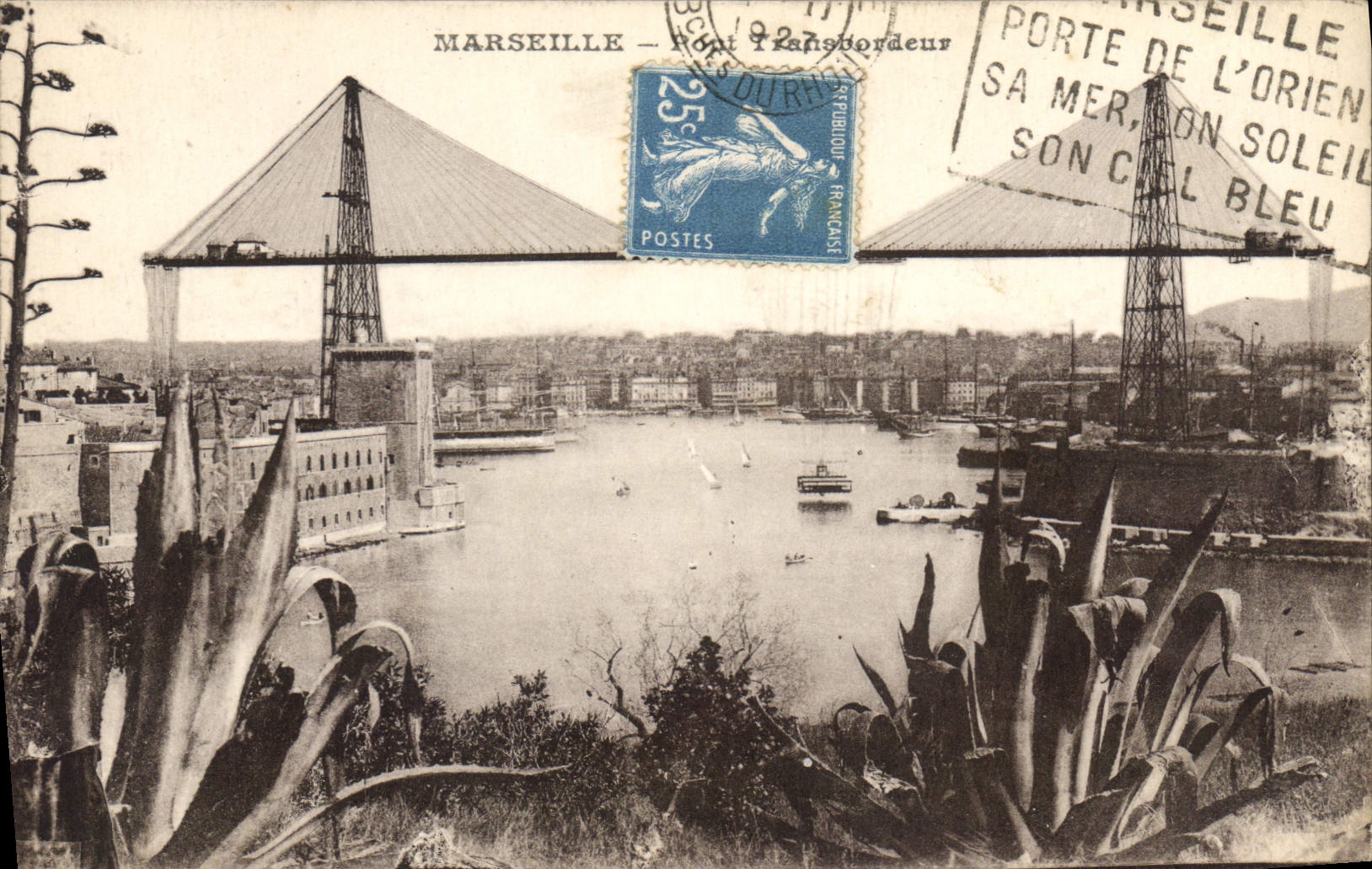 CPA Marseille Pont Transbordeur 