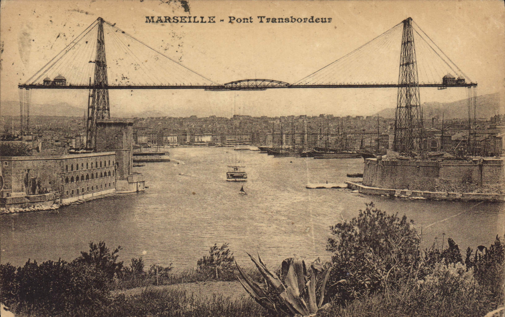 CPA Marseille Pont Transbordeur 