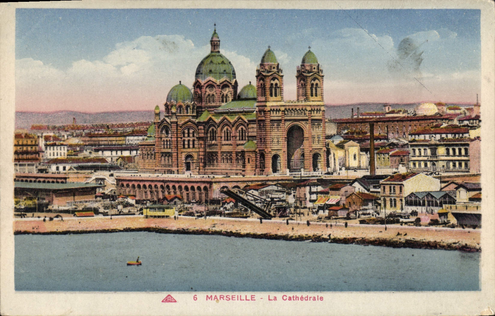CPA Marseille La Cathedrale 