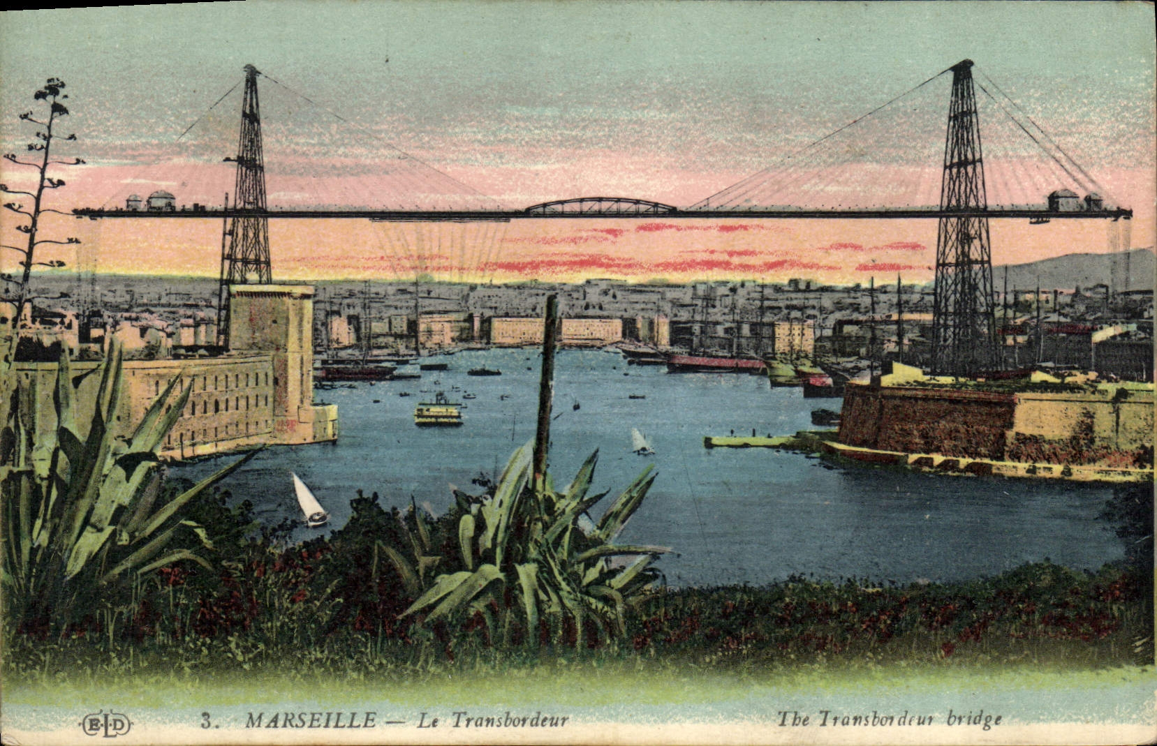 CPA Marseille Le Transbordeur 