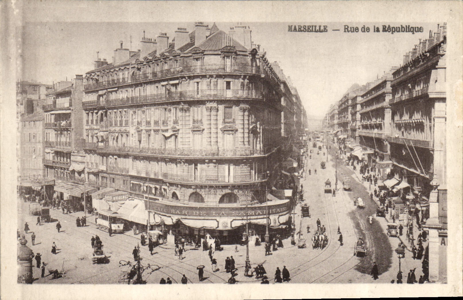CPA Marseille Rue de la Republique 
