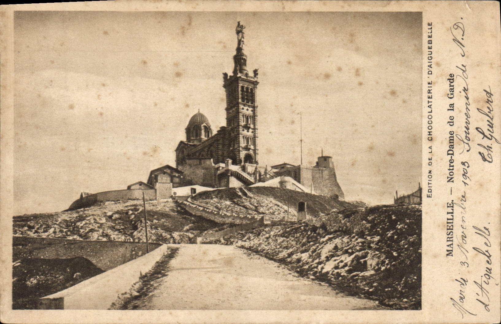 CPA Marseille Notre Dame de la Garde 