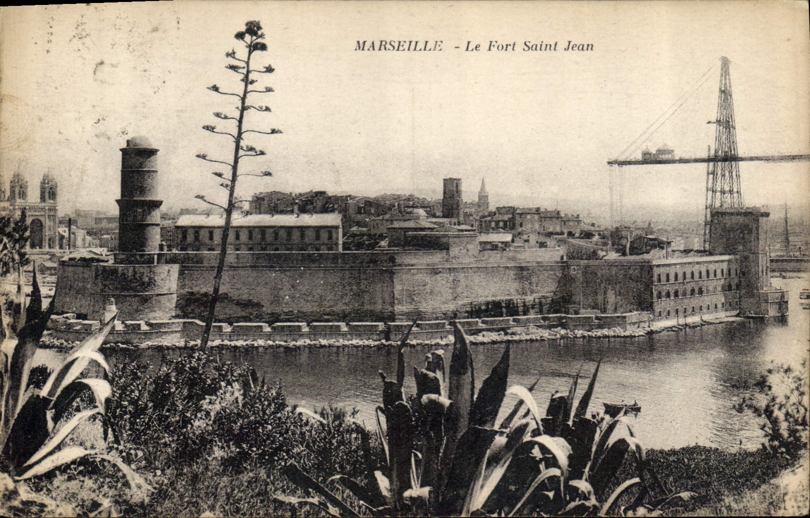 CPA Marseille Le Fort Saint Jean 