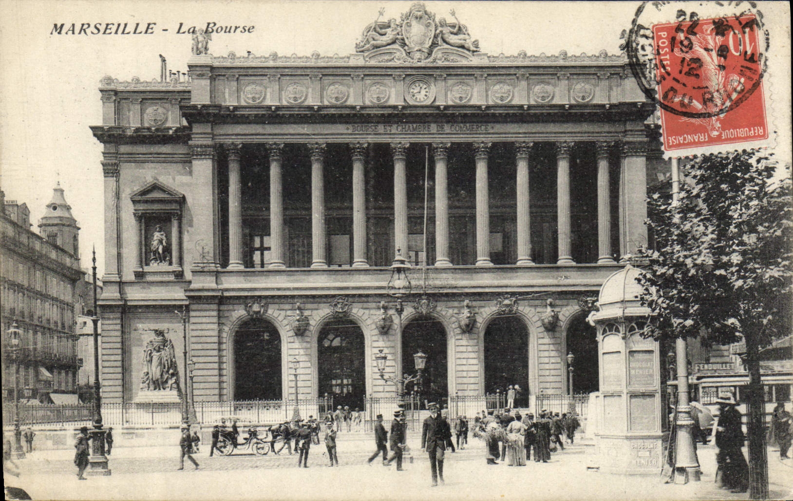 CPA Marseille La Bourse 