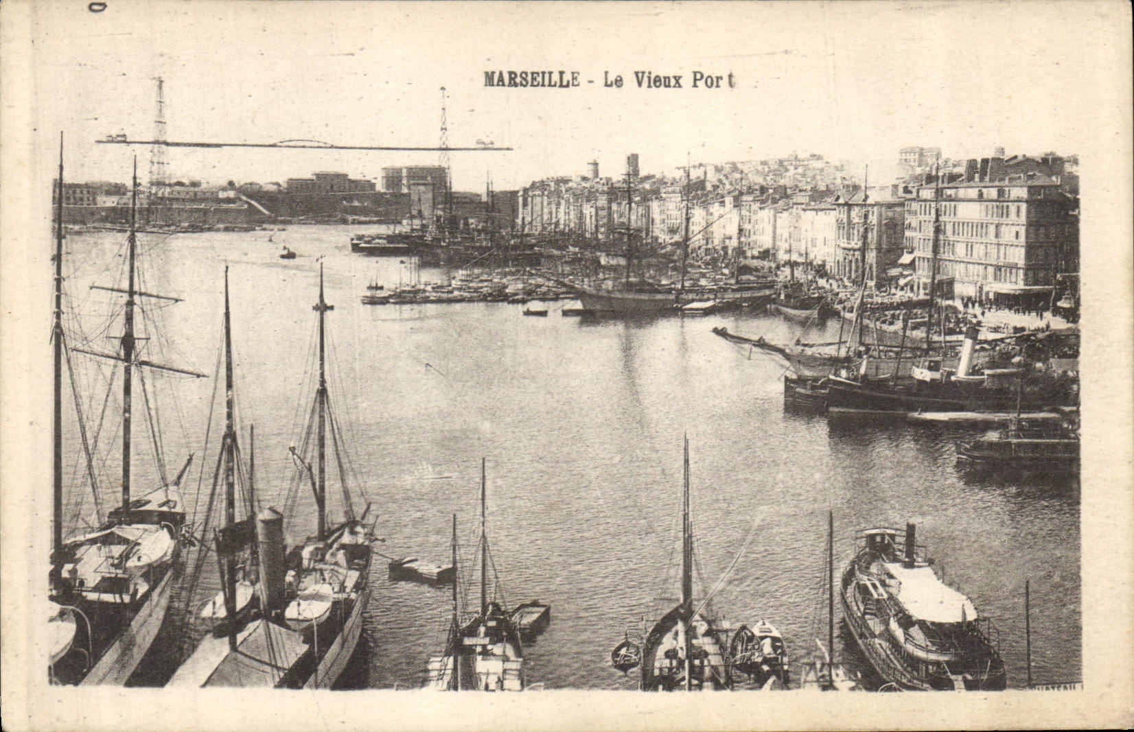 CPA Marseille Le Vieux Port