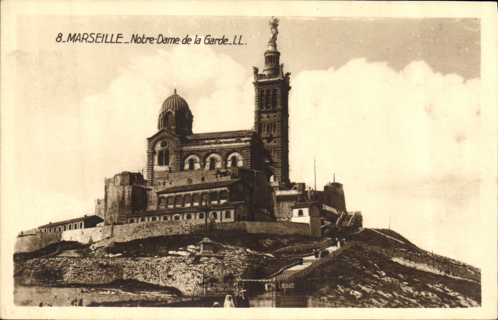 CPA Marseille Notre Dame de la Garde 