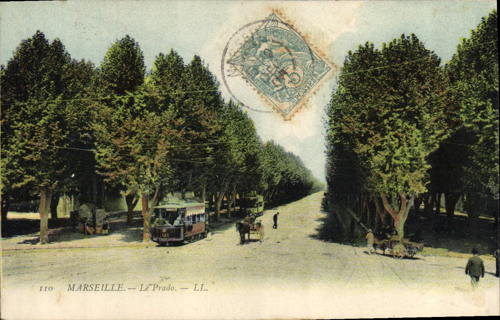 CPA Marseille Le Prado 