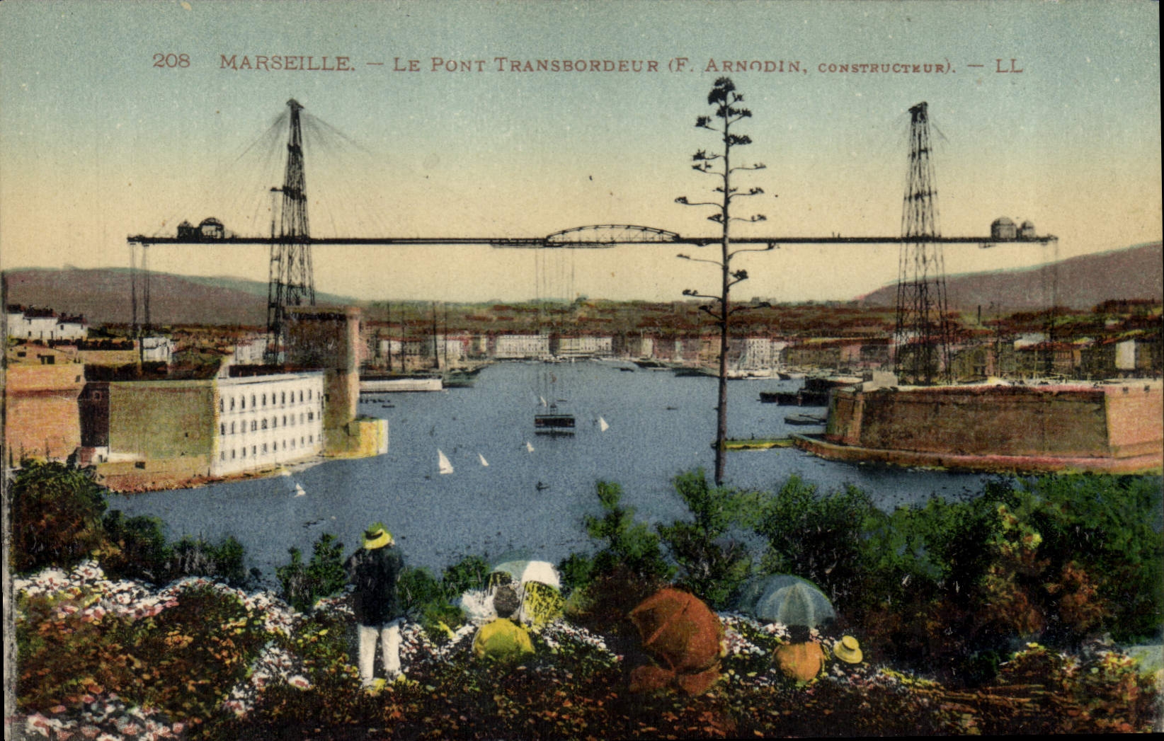 CPA Marseille Le Pont Transbordeur 