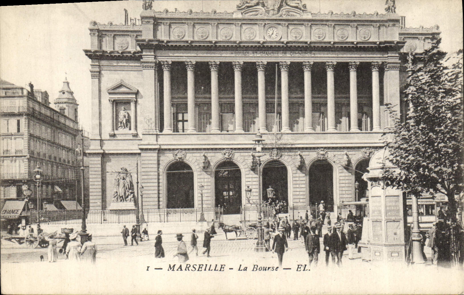 CPA Marseille La Bourse 