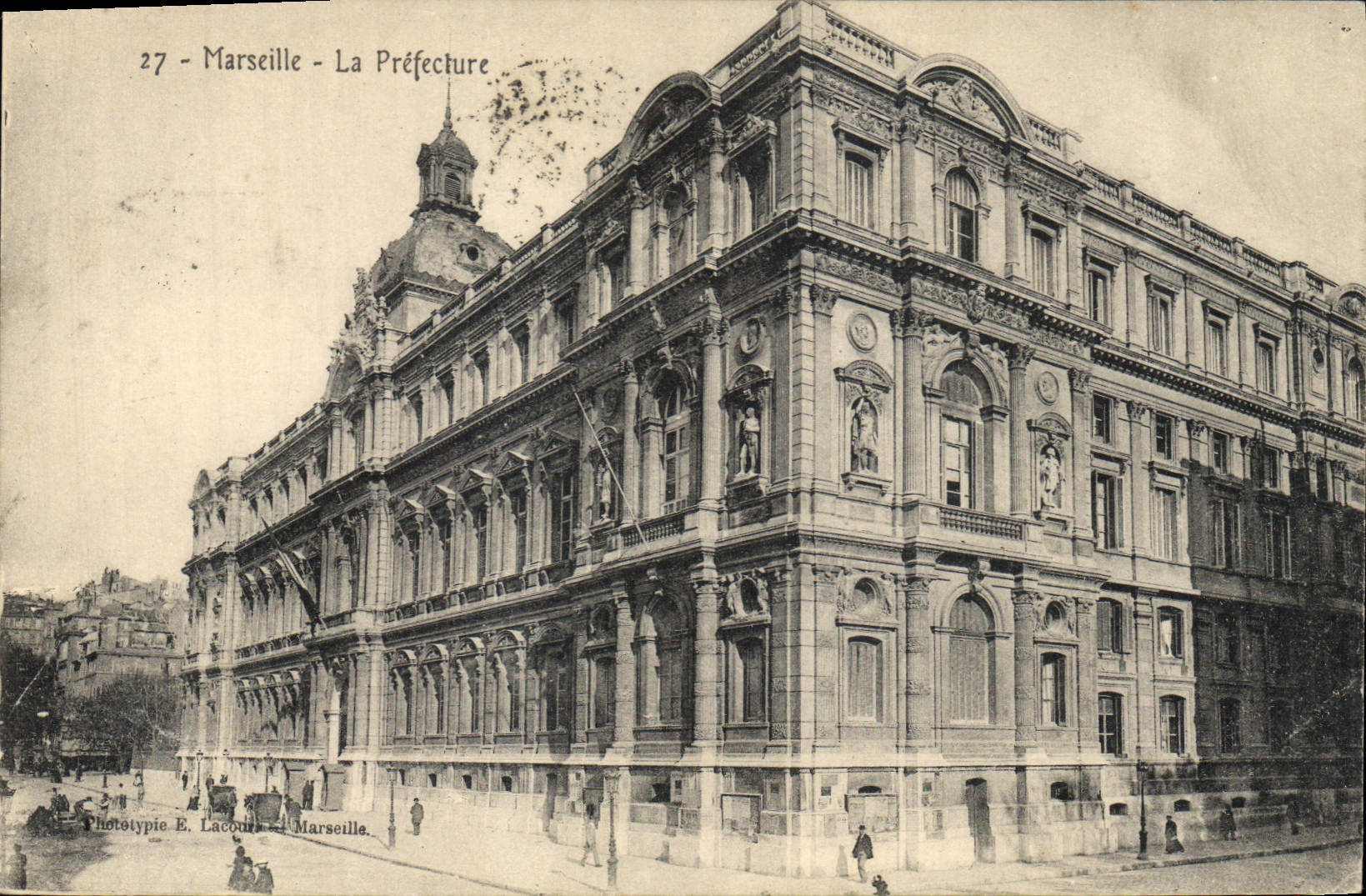 CPA Marseille La Prefecture 