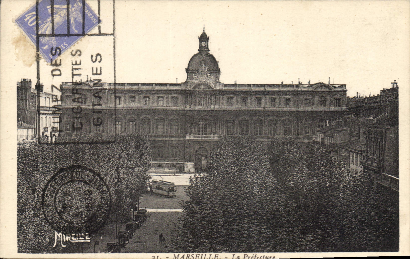 CPA Marseille La Prefecture 