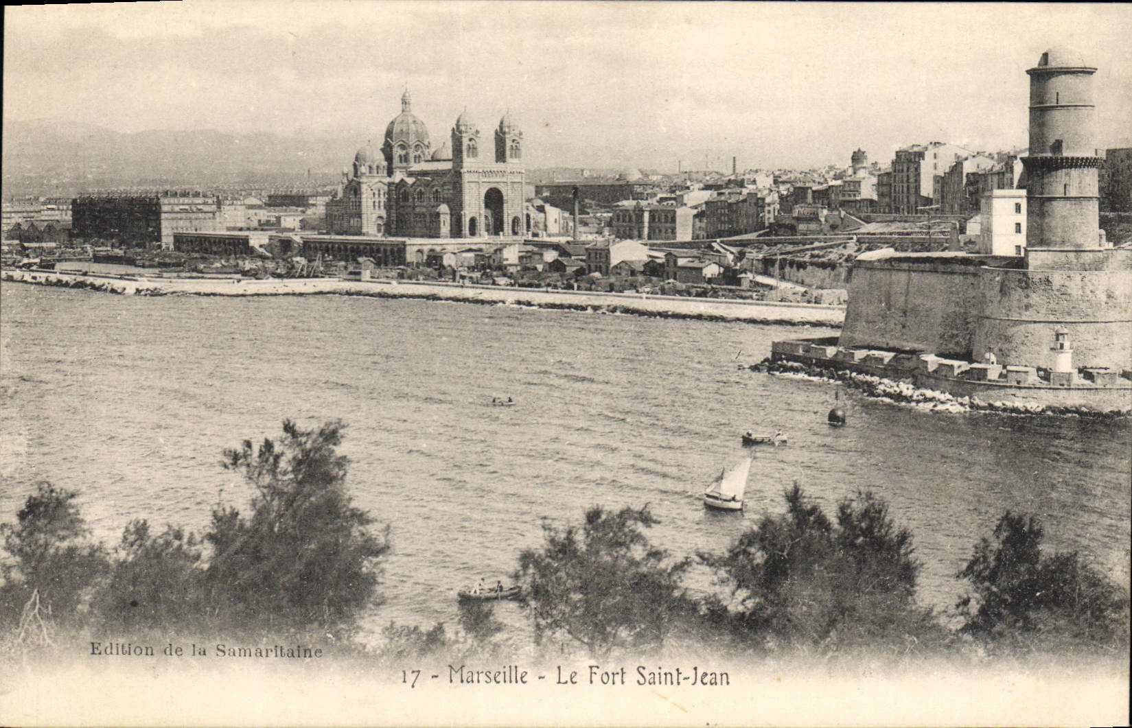 CPA Marseille Le Fort Saint Jean 