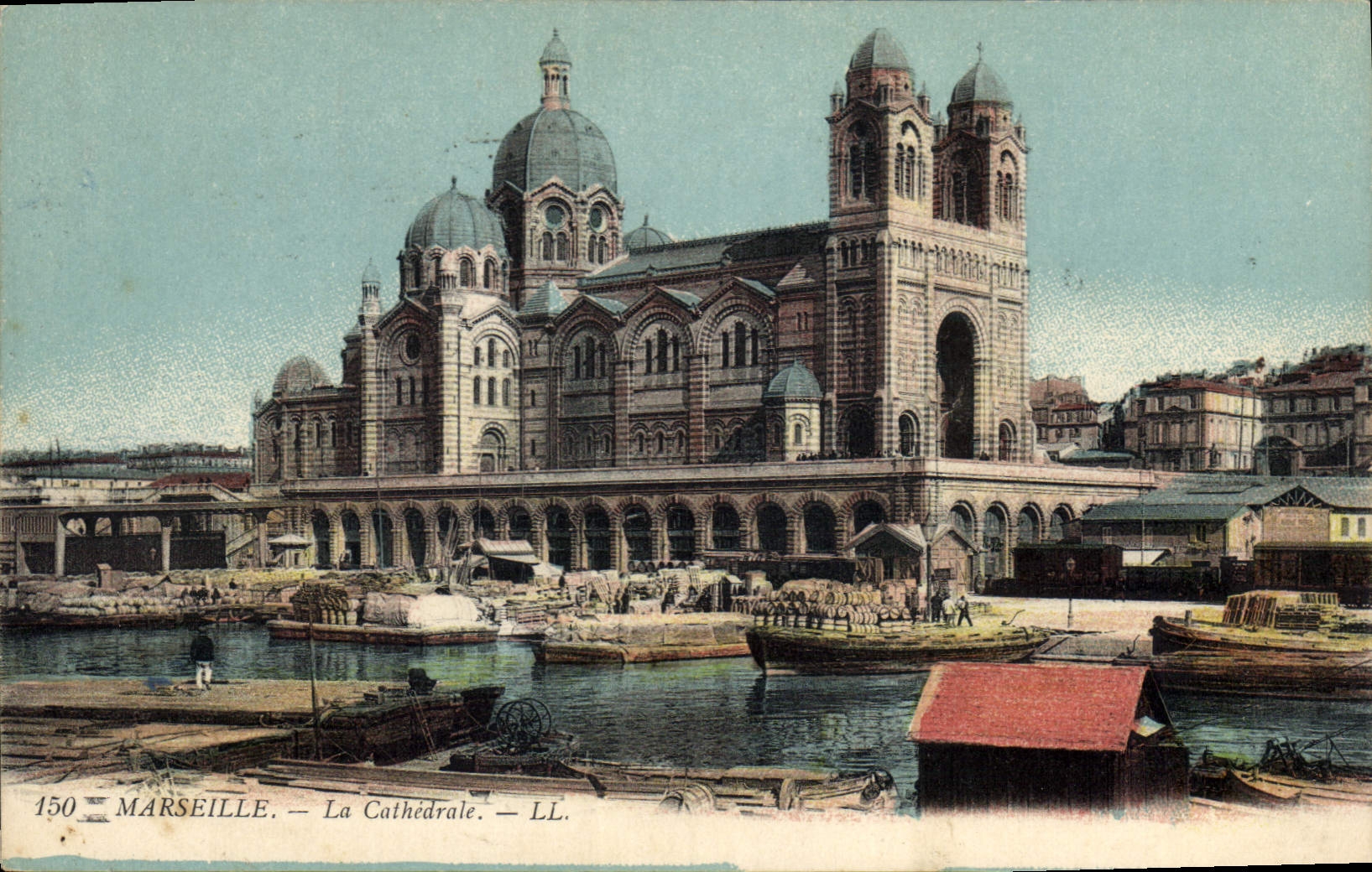 CPA Marseille La Cathedrale 