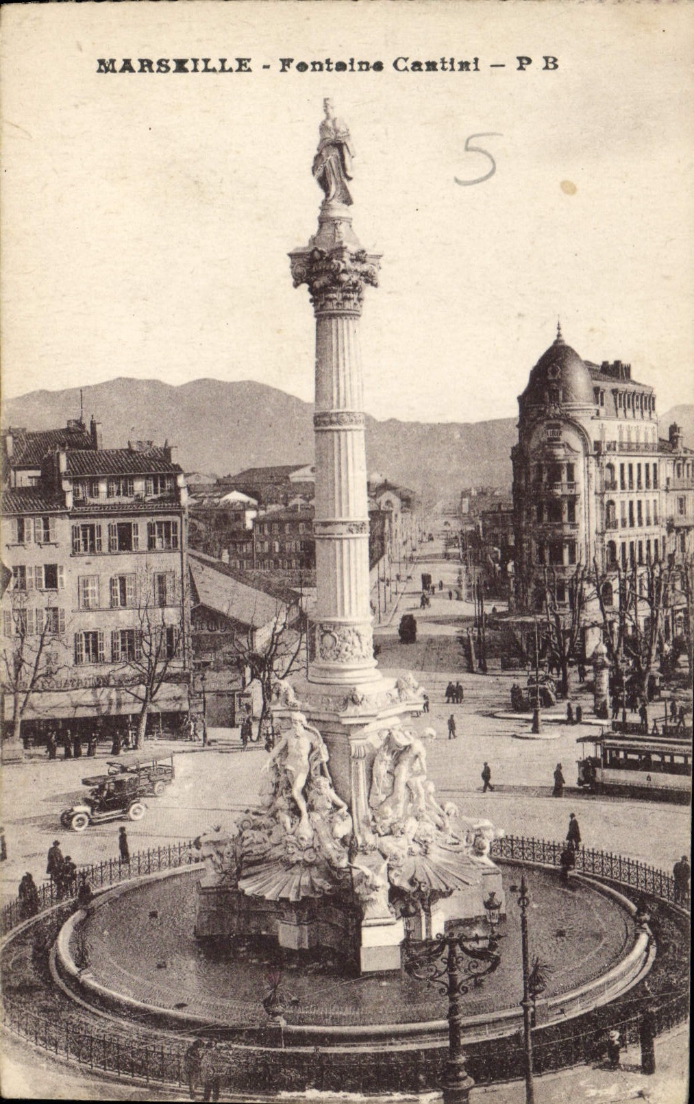 CPA Marseille Fontaine Cantini 