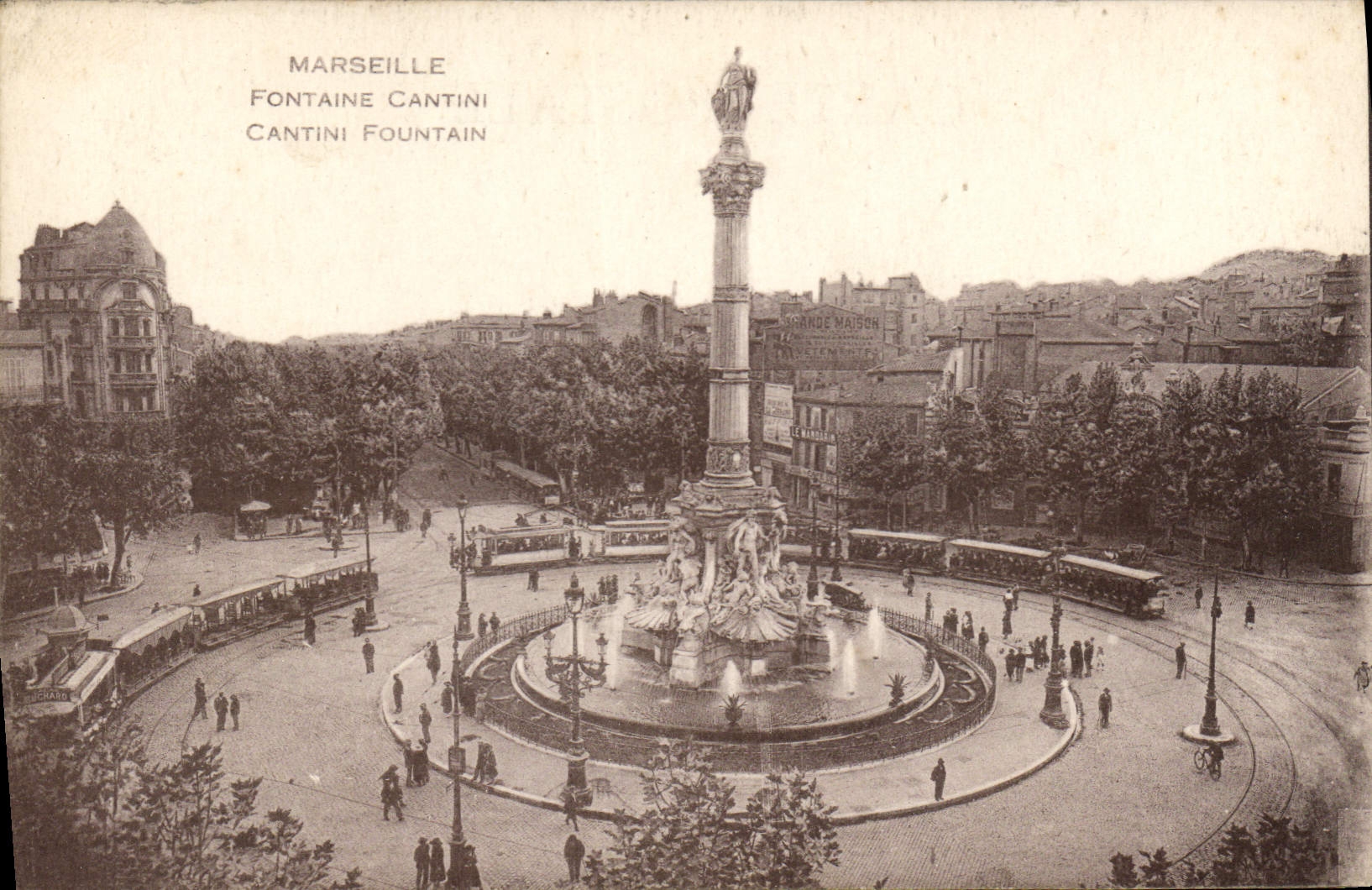 CPA Marseille Fontaine Cantini 