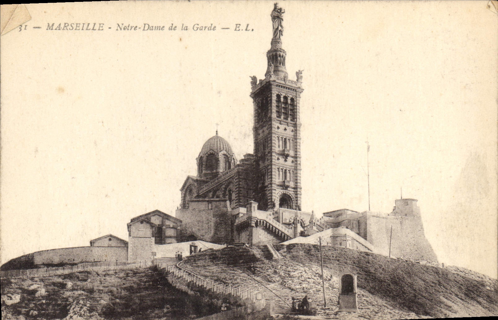 CPA Marseille Notre Dame de la Garde 