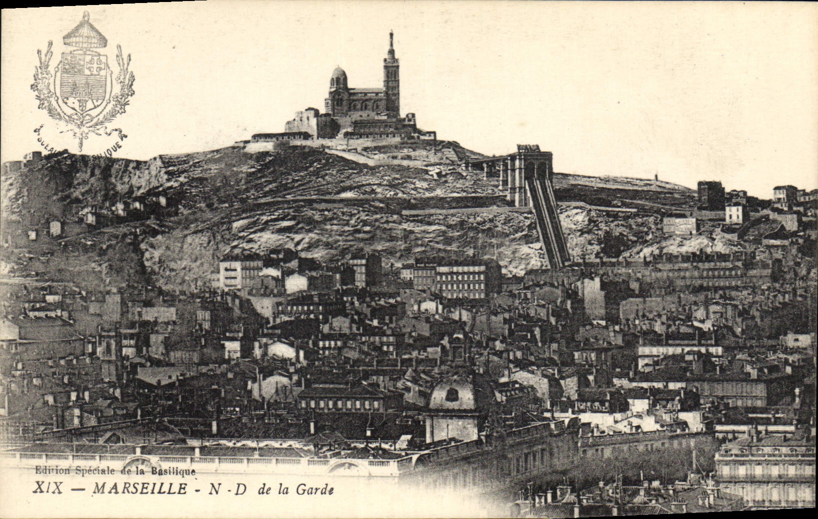 CPA Marseille Notre Dame de la Garde 