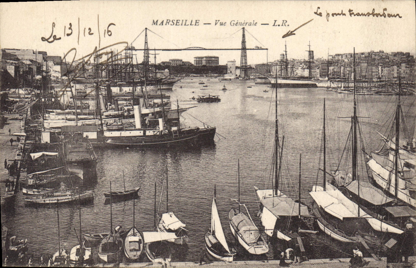 CPA Marseille Vue Generale 