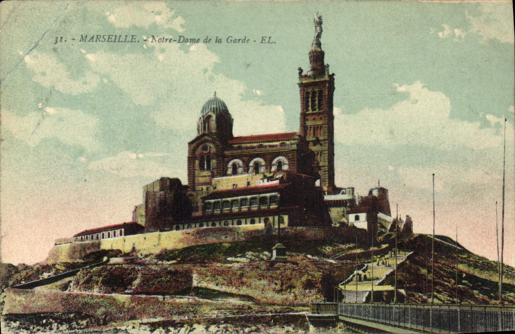 CPA Marseille Notre Dame de la Garde 