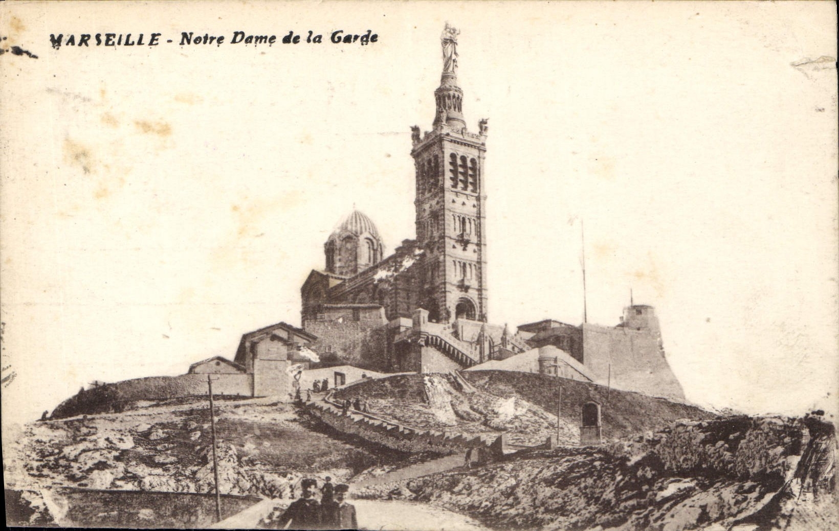 CPA Marseille Notre Dame de la Garde 