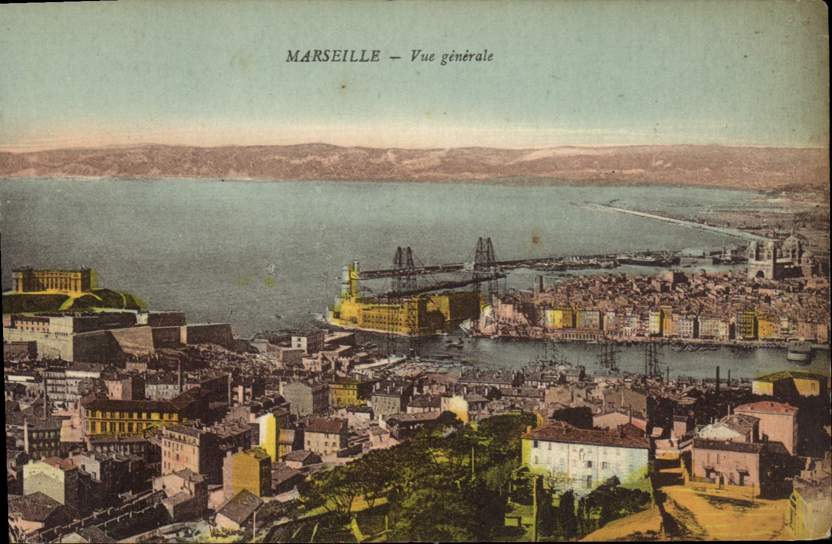 CPA Marseille Vue generale 