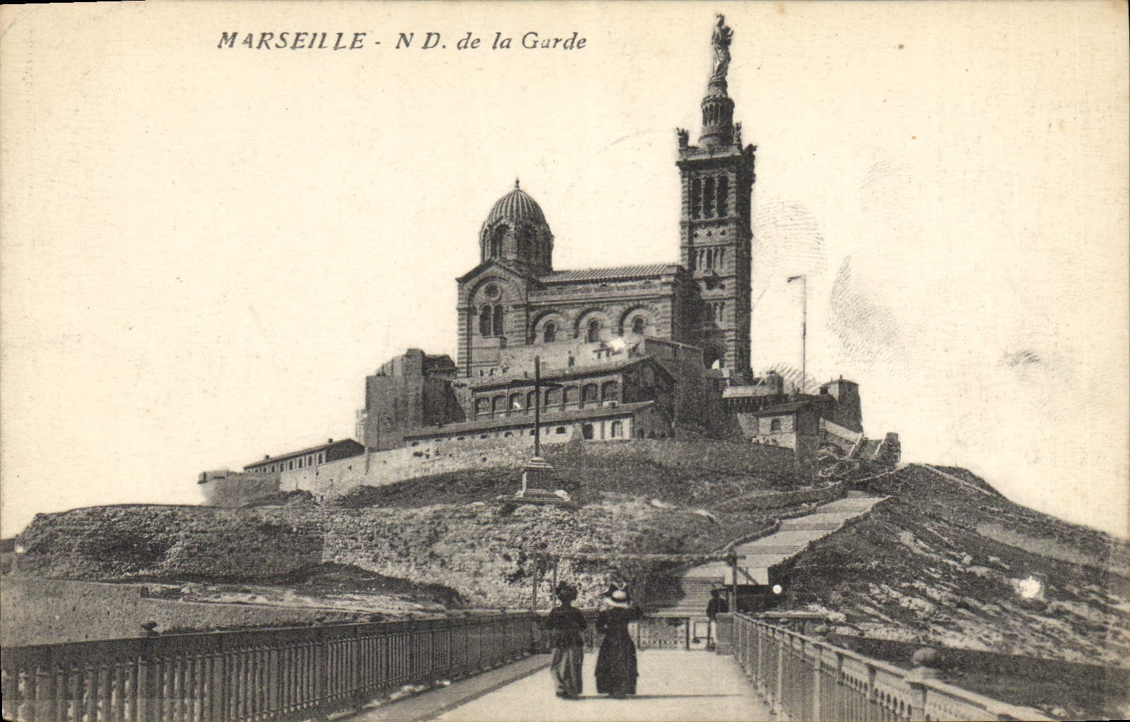 CPA Marseille Notre Dame de la Garde 