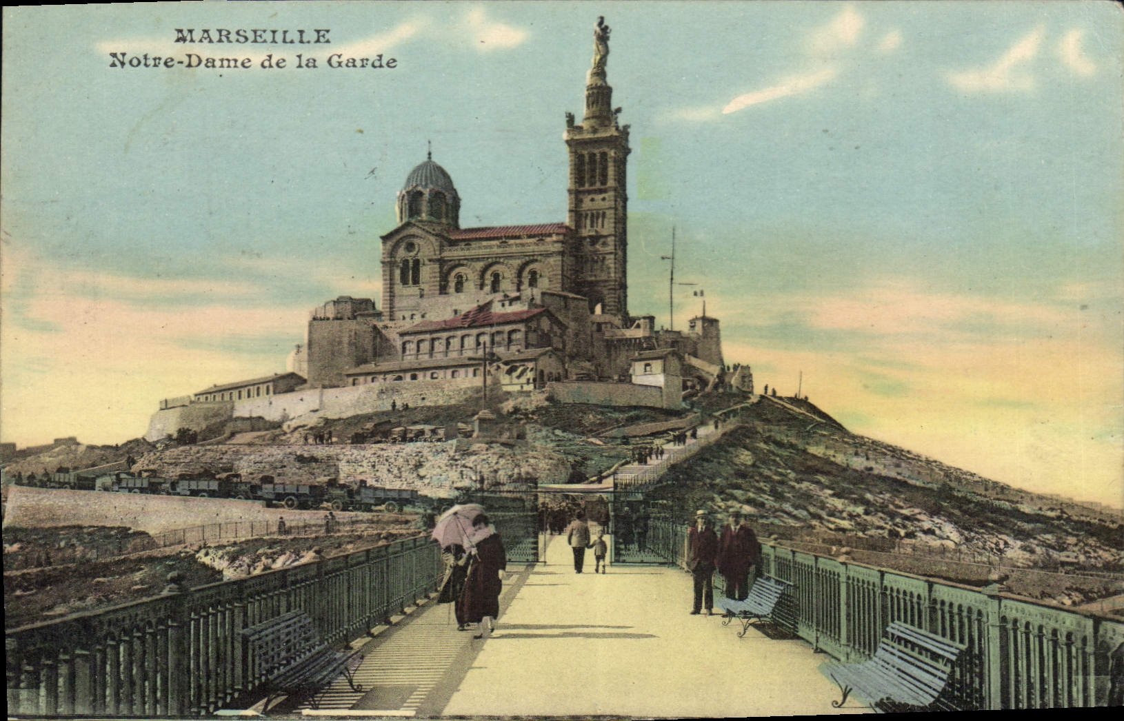 CPA Marseille Notre Dame de la Garde 