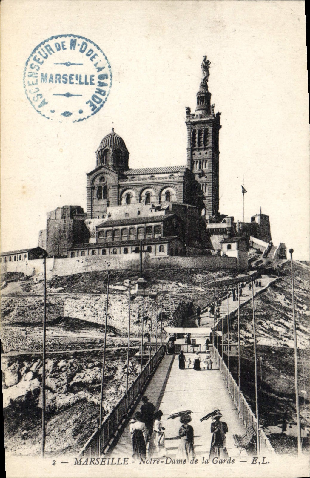 CPA Marseille Notre Dame de la Garde 