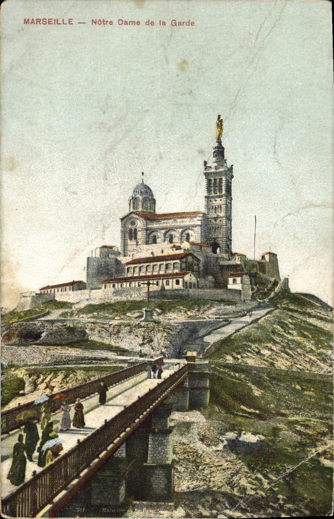 CPA Marseille Notre Dame de la Garde 