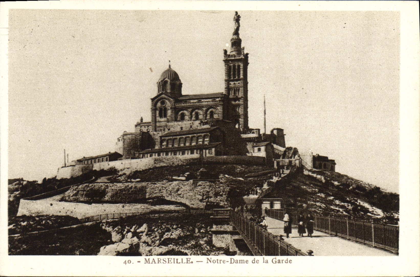 CPA Marseille Notre Dame de la Garde 