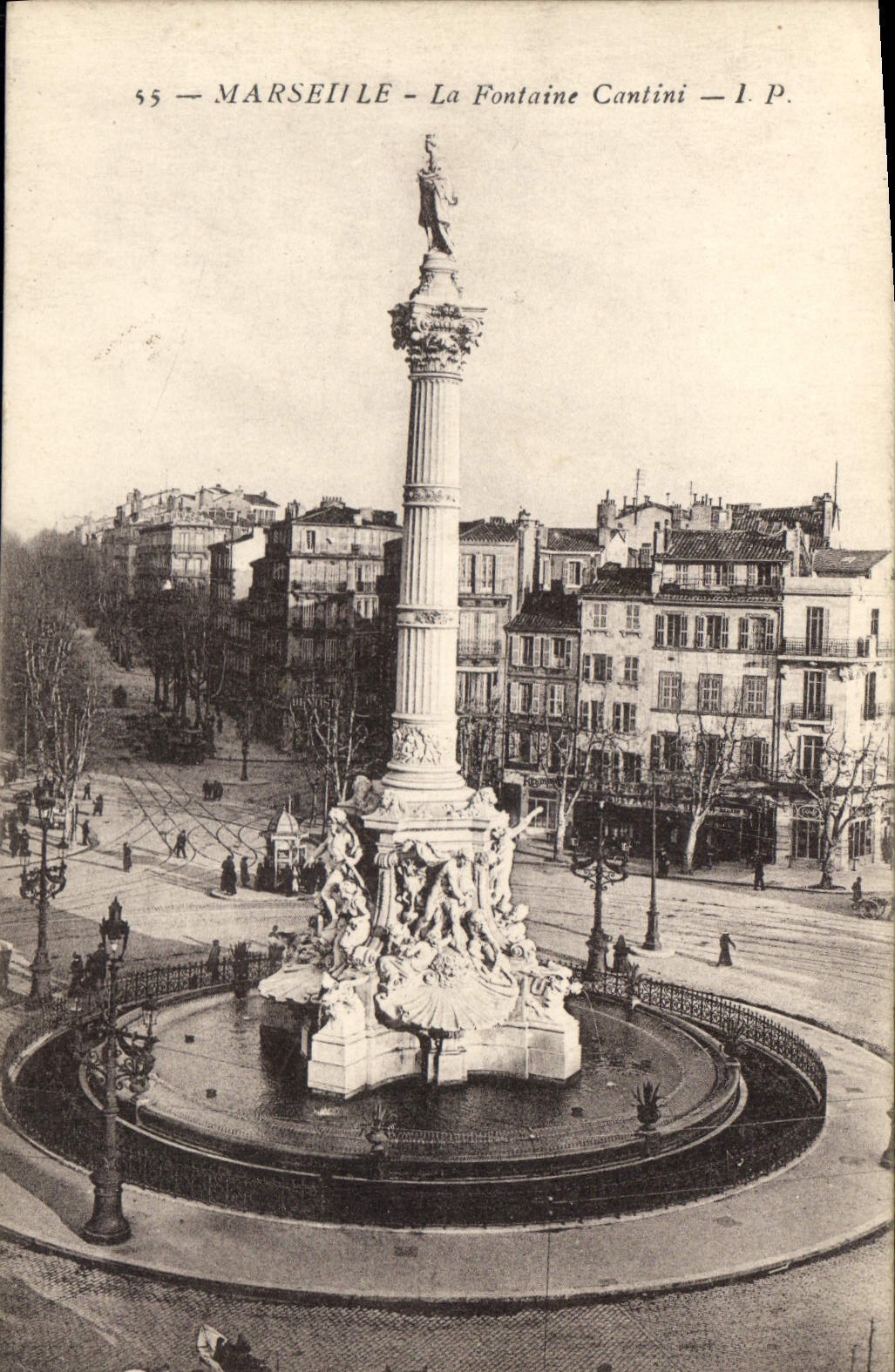 CPA Marseille La Fontaine Cantini 