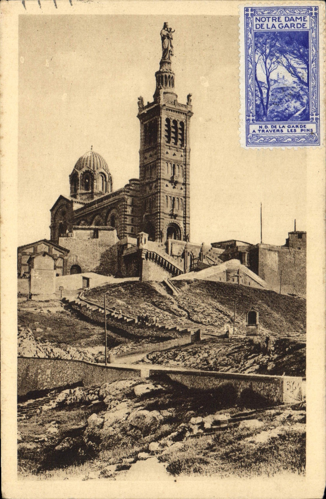 CPA Marseille Notre Dame de la Garde 
