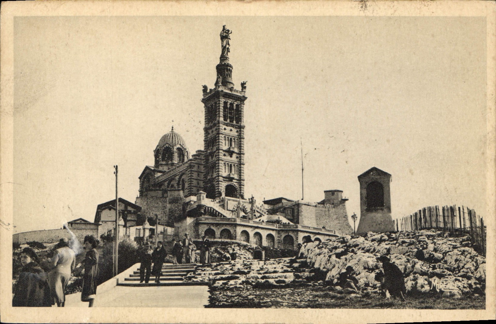 CPA Marseille Notre Dame de la Garde 
