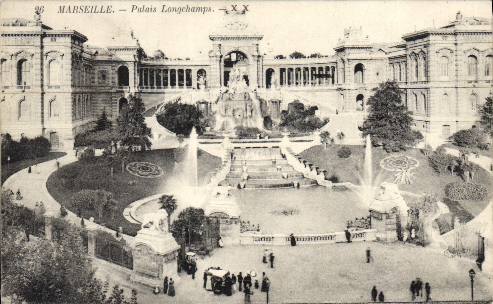 CPA Marseille Palais Longchamps 