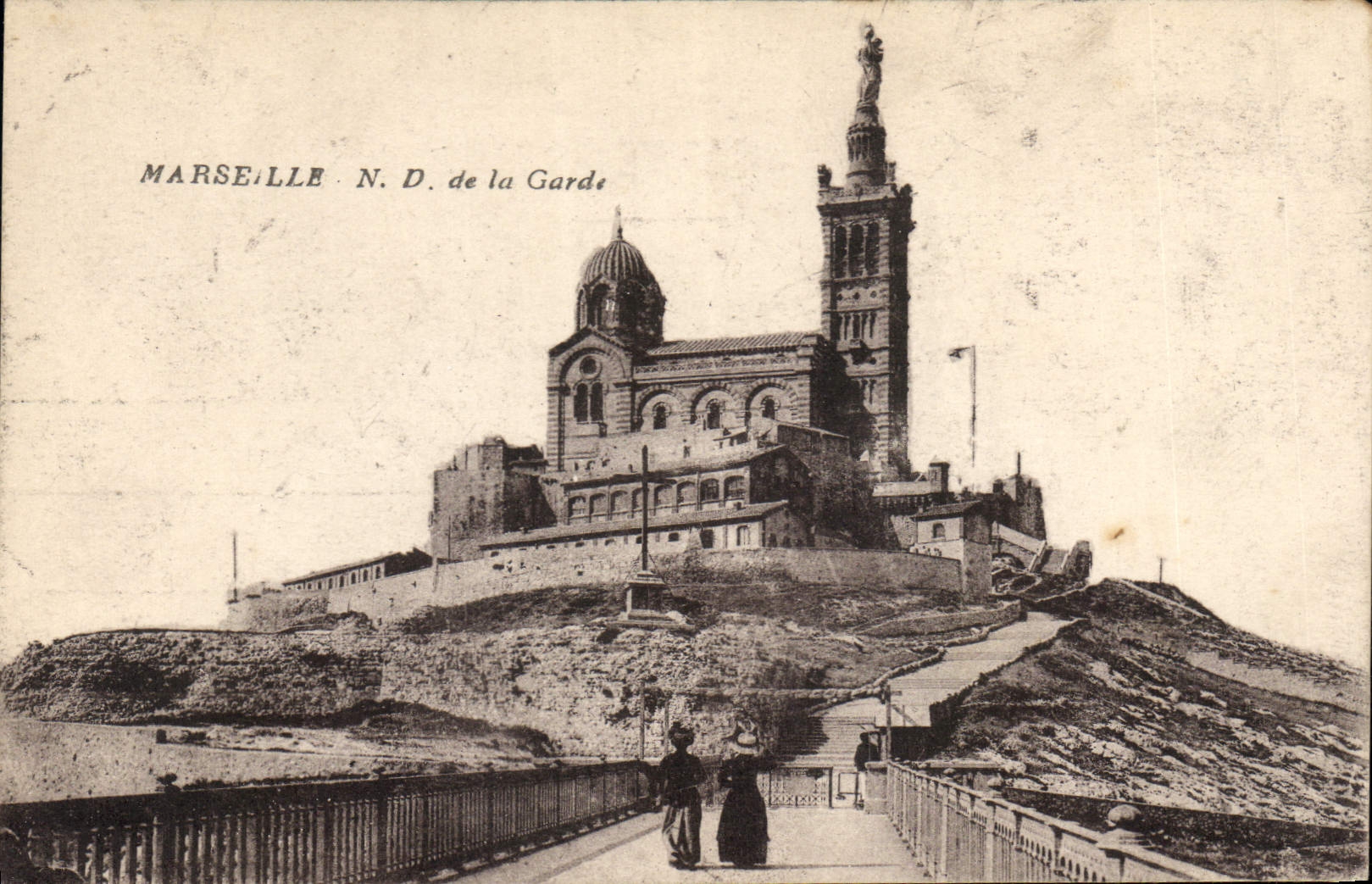 CPA Marseille Notre Dame de la Garde 