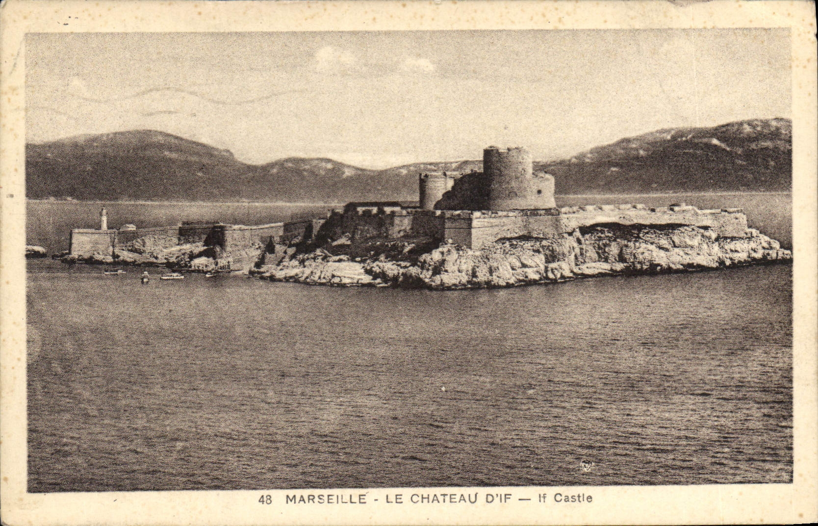 CPA Marseille Le Chateau d'If 