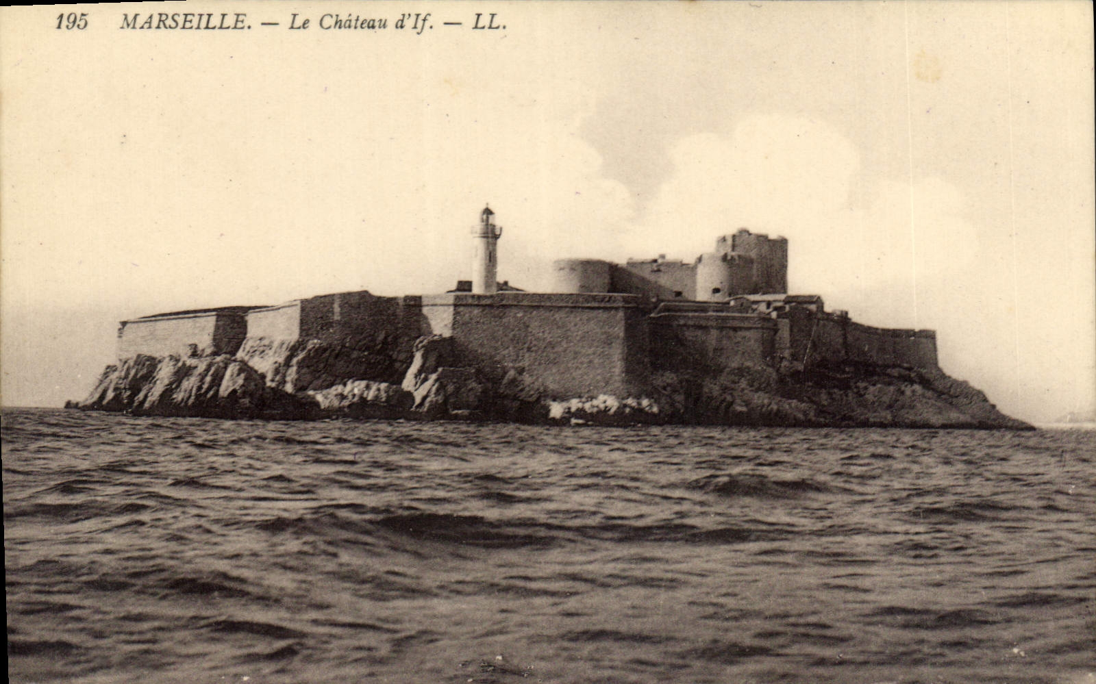 CPA Marseille Le Chateau d'If 