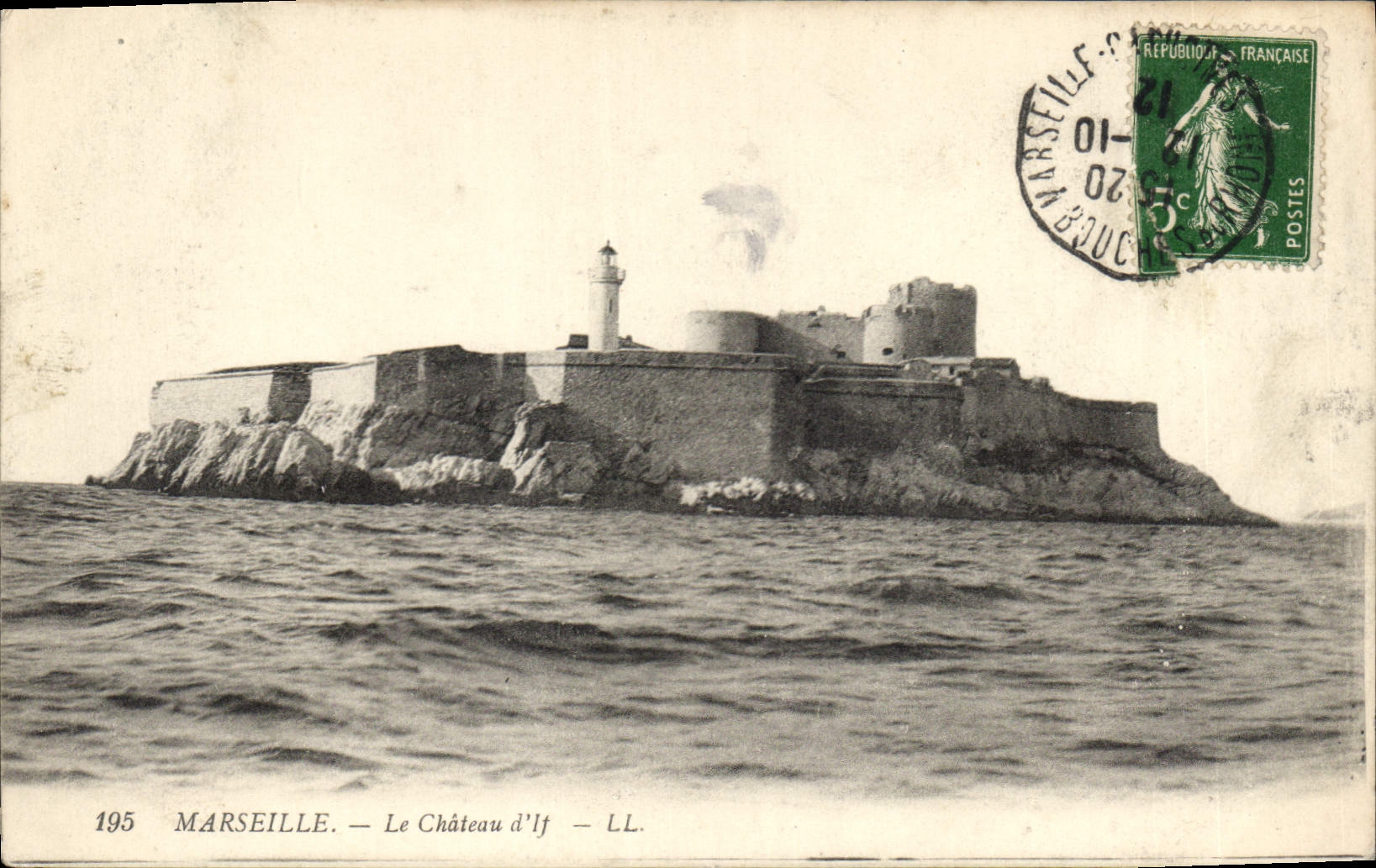 CPA Marseille Le Chateau d'If 